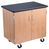 National Public Seating MSC2436 24 inch x 36 inch Mobile Science Storage Cabinet