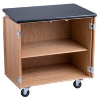 National Public Seating MSC2436 24 inch x 36 inch Mobile Science Storage Cabinet