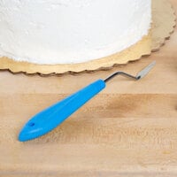 Ateco 1362 1 3/8 inch Blade Offset Baking / Icing Spatula with Plastic Handle