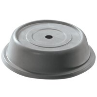 Cambro 86VS191 Versa Camcover 8 1/4 inch Granite Gray Round Plate Cover - 12/Case