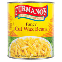 Furmano's #10 Can Fancy Cut Wax Beans