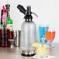 iSi 106001 Classic SodaMaker Plastic / Stainless Steel Mesh Soda Siphon - 1 Liter