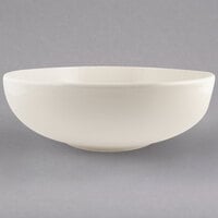 Homer Laughlin by Steelite International HL54500 Unique 55 oz. Ivory (American White) Medium China Bistro Bowl - 6/Case