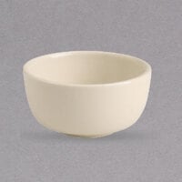 Homer Laughlin by Steelite International HL19700 9.25 oz. Unique Ivory (American White) China Jung Bowl - 36/Case