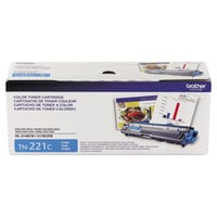 Brother TN221C Cyan Laser Printer Toner Cartridge