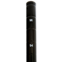 Regency NSF 96 inch Black Epoxy Post