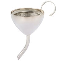 Franmara 9316 Classic Silver Plated Decanter Funnel with Sediment Screen