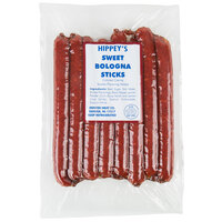 Hippey's 1 lb. Pack 8-1 Size Sweet Bologna Sticks