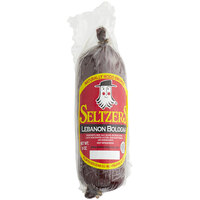 Seltzer's Lebanon Bologna Original 8 oz. Bologna Chub - 15/Case