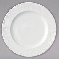 Arcoroc FK765 Candour Cirrus 10 1/2 inch White Porcelain Banquet Plate by Arc Cardinal - 12/Case