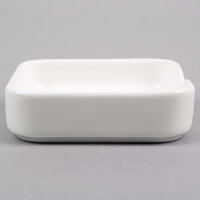 Arcoroc L9548 Mekkano 2 oz. White Porcelain Square Bowl by Arc Cardinal - 24/Case