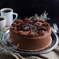 Pellman 9 inch Triple Chocolate Cake - 4/Case