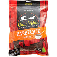 Uncle Mike's BBQ Flavor Beef Jerky 2 lb. Bag - 4/Case
