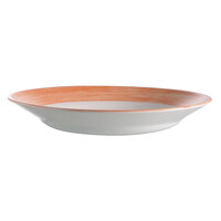 Arcoroc 54753 Opal Brush Orange 23 oz. Soup Plate by Arc Cardinal - 24/Case