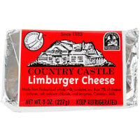 Country Castle 8 oz. Limburger Cheese by Chalet Cheese Co-op - 12/Case