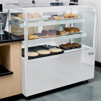Avantco 193GLS48T 48 inch Glass Top Shelf for BC and BCD Series Bakery Displays