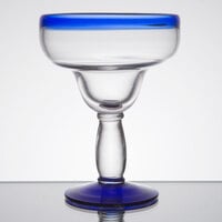 Blue Vacuum-Insulated Metal Margarita Glass –