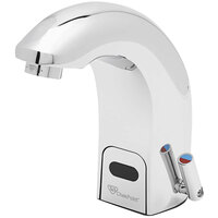 T&S EC-3142-LF22 ChekPoint Deck Mounted Hands-Free Sensor Faucet with 5" Rigid Cast Nozzle and 2.2 GPM Vandal Resistant Laminar Flow Device