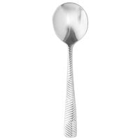 Oneida T389SBLF Cheviot 6 inch 18/10 Stainless Steel Extra Heavy Weight Bouillon Spoon - 12/Case