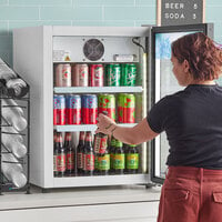 Attractive Branded Mini Fridge with Stand / Display Pedestal