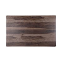 Elite Global Solutions M2415-HW Fo Bwa 24 inch x 15 inch Faux Hickory Wood Melamine Serving Board