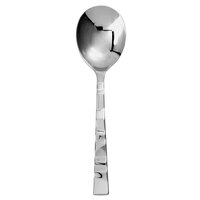 Oneida T947SBLF Verge 6 1/4 inch 18/10 Stainless Steel Extra Heavy Weight Bouillon Spoon - 12/Case