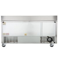 Beverage-Air SPE72HC-18-23 72 inch 3 Door ADA Height Refrigerated Sandwich Prep Table