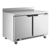 Beverage-Air WTR48AHC-23 48" Two Door ADA-Height Worktop Refrigerator