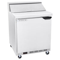 Beverage-Air SPE27HC-B-24 27" 1 Door Left-Hinged Refrigerated Sandwich Prep Table