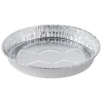 D&W Fine Pack C68 8 inch Shallow Foil Cake Pan - 50/Pack