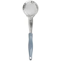 Vollrath 6432445 Jacob's Pride 4 oz. Gray Perforated Round Spoodle® Portion Spoon