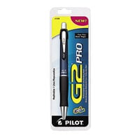 Pilot 31096 G2 Pro Black Ink with Blue Barrel 0.7mm Retractable Roller Ball Pen