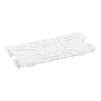 Cambro 30CWD Camwear® 1/3 Size Clear Polycarbonate Drain Tray