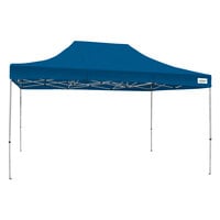 Caravan Canopy 21503205022 Classic 15' x 10' Blue Commercial Grade Instant Canopy Deluxe Kit