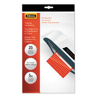 Fellowes 52010 4 1/2 inch x 6 1/4 inch Clear Laminating Pouch - 25/Pack