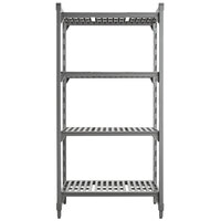 Cambro CPU243672V4480 Camshelving® Premium Shelving Unit with 4 Vented Shelves 24 inch x 36 inch x 72 inch