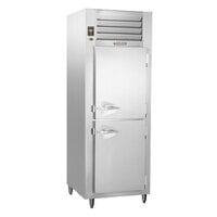 Traulsen AHT132NUT-HHS 21.9 Cu. Ft. One Section Half Door Narrow Reach In Refrigerator - Specification Line