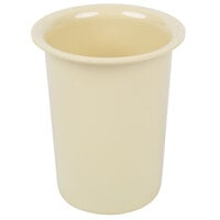 Cal-Mil 1017-61 Yellow Solid Melamine Flatware Cylinder