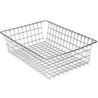 Choice 20 inch x 14 inch x 5 3/4 inch Level Top Wire Bagel / Pastry Basket