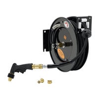 Equip by T&S 5HR-232-09-A 35' Open Hose Reel with Quick Disconnect Front Trigger Spray Valve and Reducing Adapter