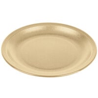 Cambro 55CWNR133 Camwear 5 1/2" Beige Polycarbonate Narrow Rim Plate - 48/Case