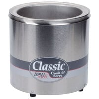 APW Wyott RCW-7 7 Qt. Round Cooker / Warmer - 120V, 1000W