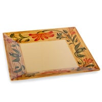 GET ML-90-VN 12 inch x 12 inch Square Venetian Plate