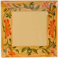 GET ML-90-VN 12 inch x 12 inch Square Venetian Plate