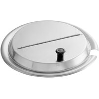Notched / Hinged Stainless Steel Cover for Inset 11 Qt.