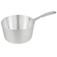 Vollrath 67304 Wear-Ever 4.5 Qt. Tapered Aluminum Sauce Pan with TriVent Chrome Plated Handle