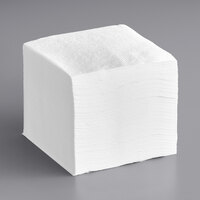 Choice 9 inch x 9 inch White 2-Ply Beverage / Cocktail Napkin - 250/Pack