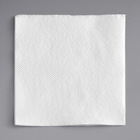 Choice 9" x 9" White 2-Ply Beverage / Cocktail Napkin - 250/Pack