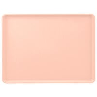 Cambro 1216D106 12" x 16" Light Peach Dietary Tray - 12/Case