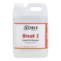 Noble 2.5 Gallon / 320 oz. Break 1 Alkaline Concentrated Laundry Soil Breaker - 2/Case
